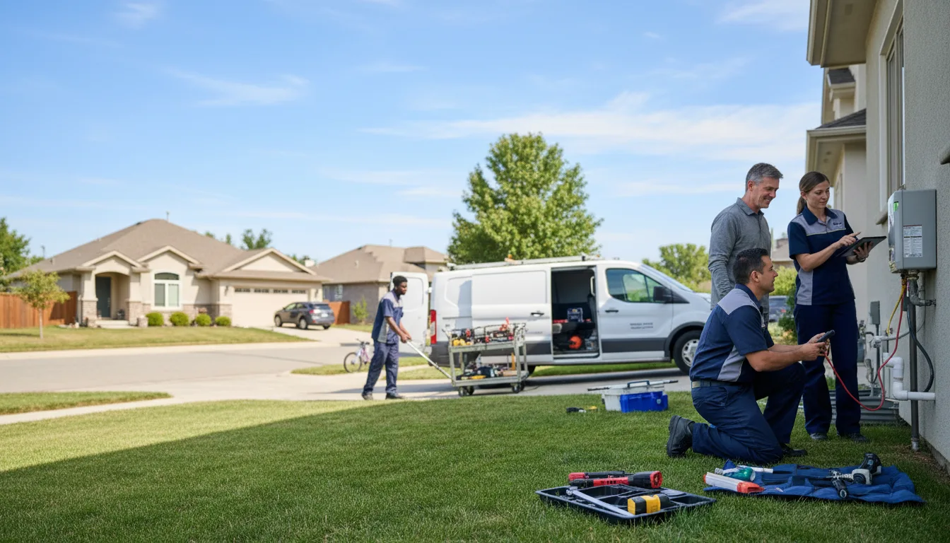 Tankless water heater service in Ogden, UT